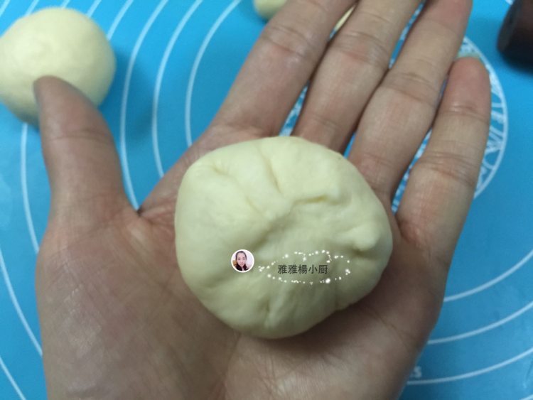 花生酱挤挤卡通汤种面步骤17