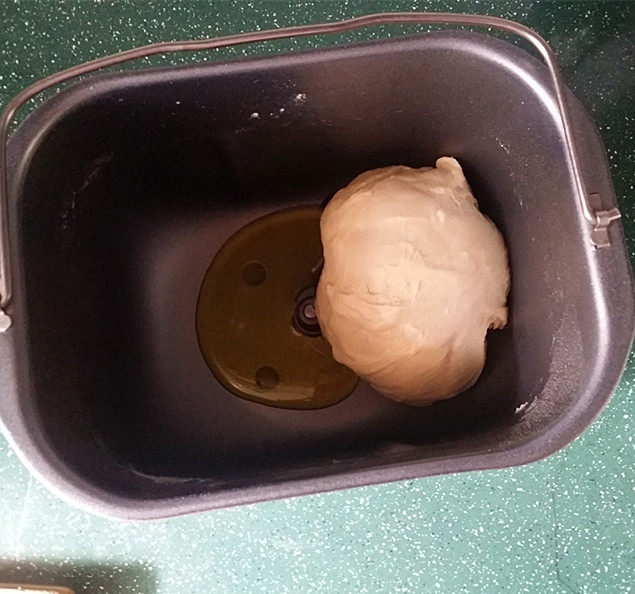 香蕉牛奶胡麻油面包（步骤5