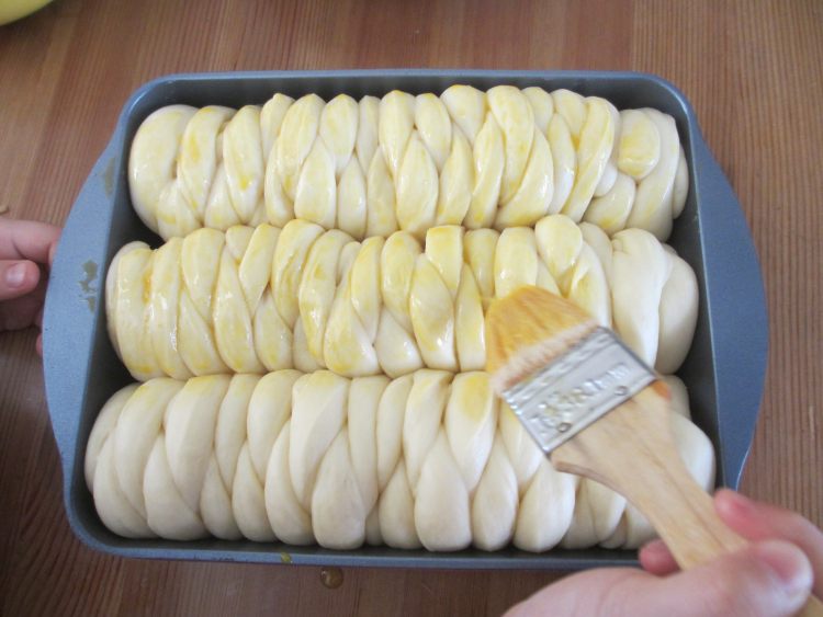 蜜豆辫子排包步骤15
