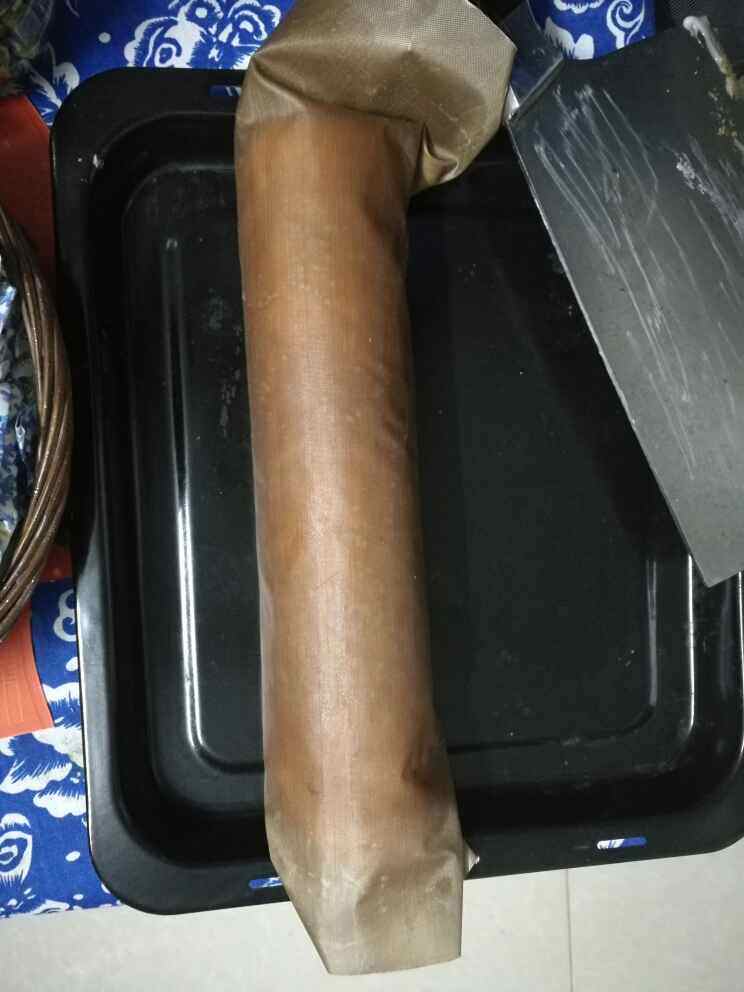 黄金奶酪肉松卷步骤12