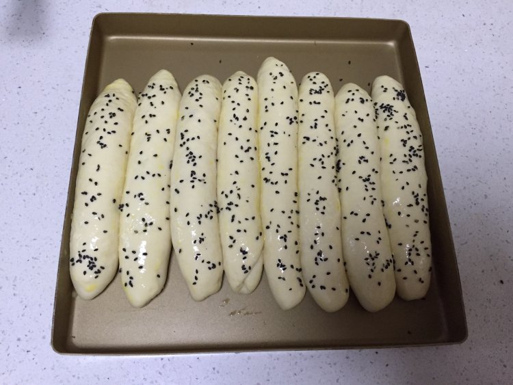 南瓜牛奶排包步骤16
