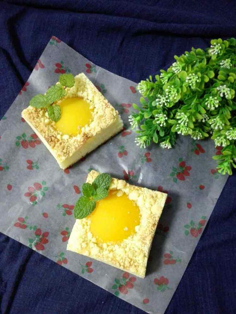 黄桃酥粒面包步骤8