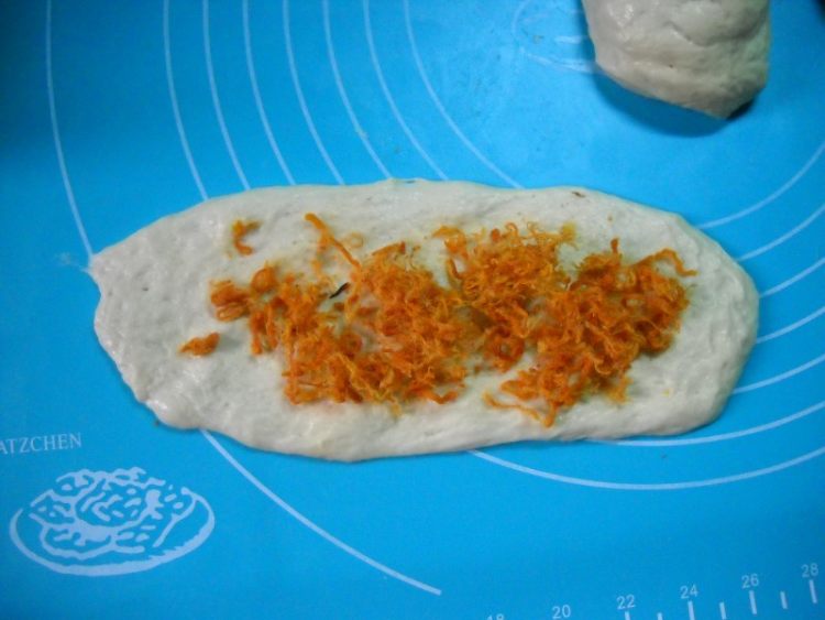南瓜老面包步骤11