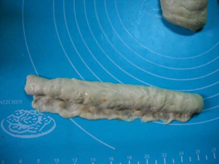 南瓜老面包步骤12