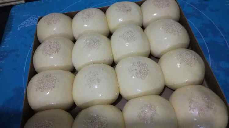 一次发酵酸奶小餐包步骤6