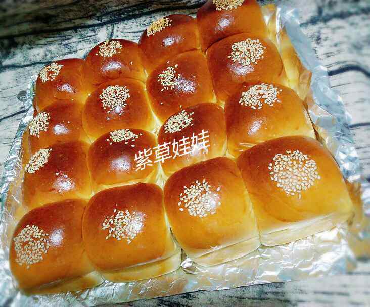 一次发酵酸奶小餐包步骤9