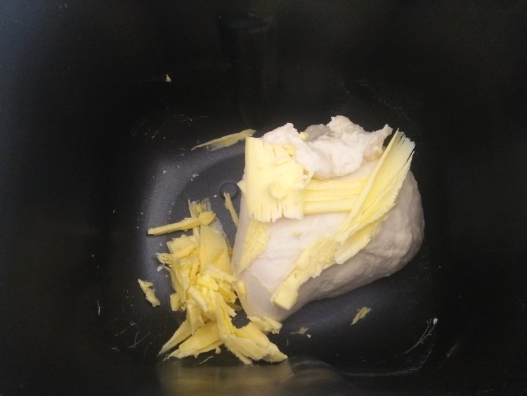 蔓越莓酥粒手撕面包步骤3