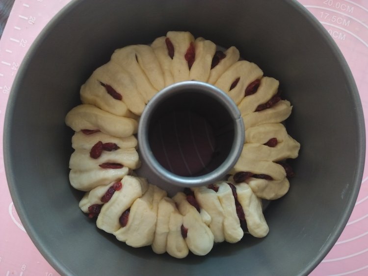 蔓越莓酥粒手撕面包步骤13