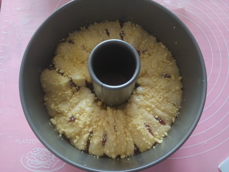蔓越莓酥粒手撕面包步骤14