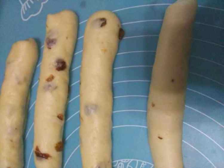 葡萄干面包块步骤9