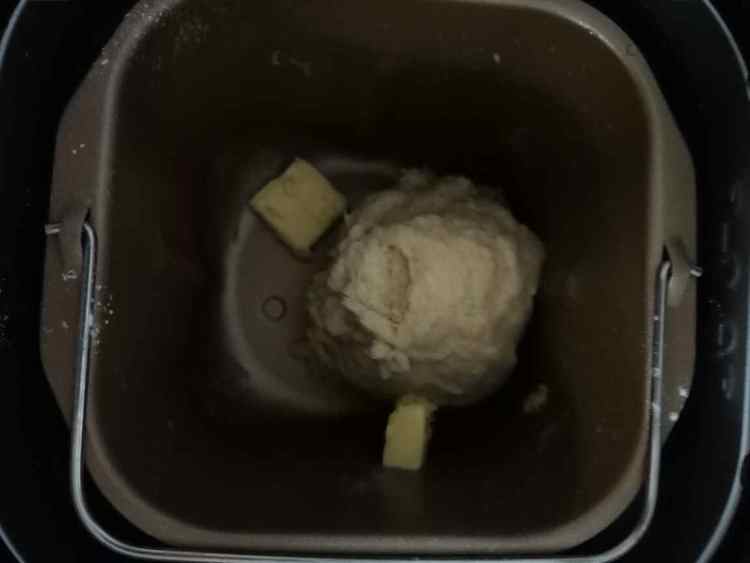 面包机甜土司步骤5