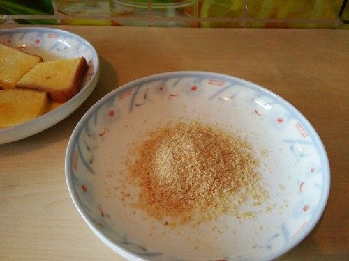 燕麦胚煎鸡蛋面包片步骤4