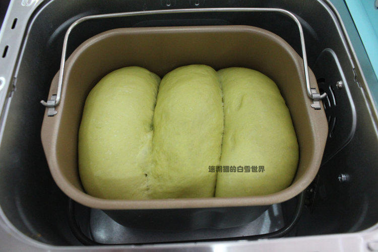 抹茶红豆吐司步骤11