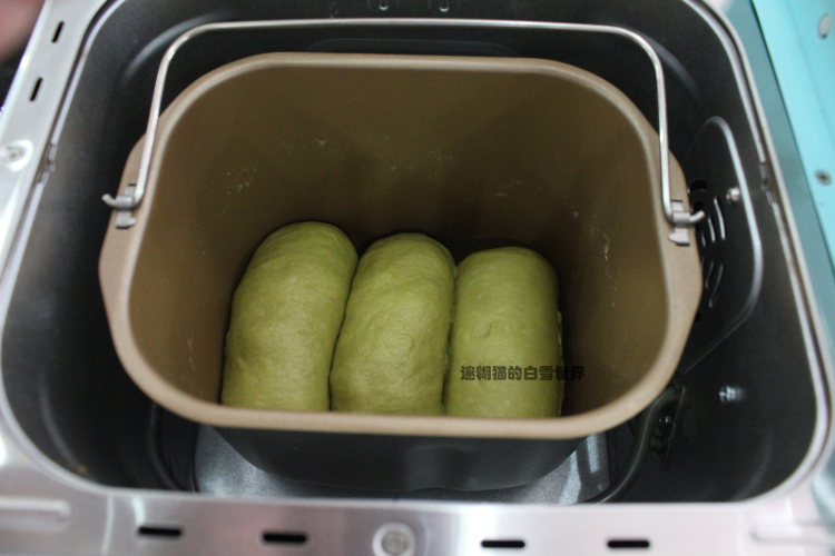 抹茶红豆吐司步骤10