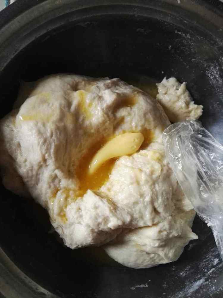 椰丝奶油包步骤5