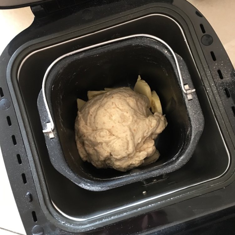 乐葵全麦牛奶小面包步骤4