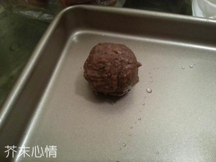 可可黑芝麻麻薯面包步骤5