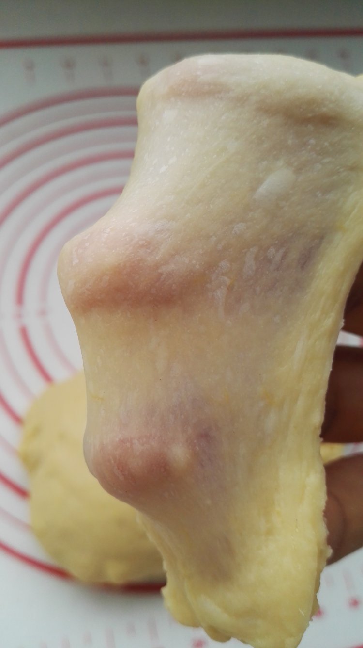 南瓜花朵面包步骤5