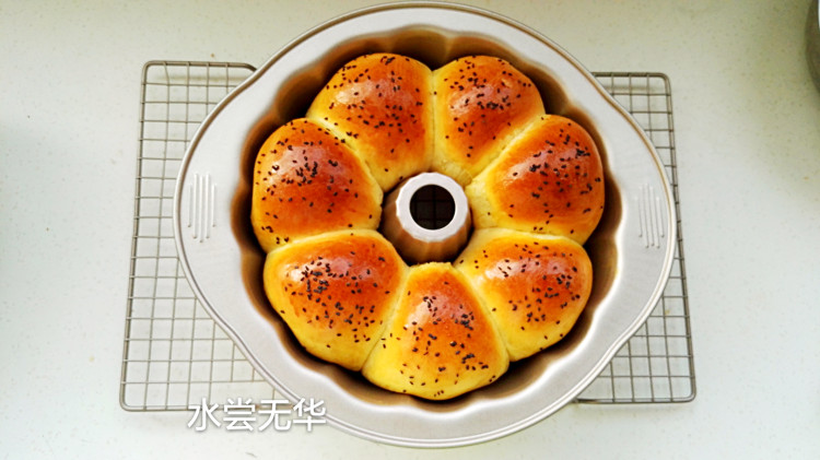 南瓜花朵面包步骤14