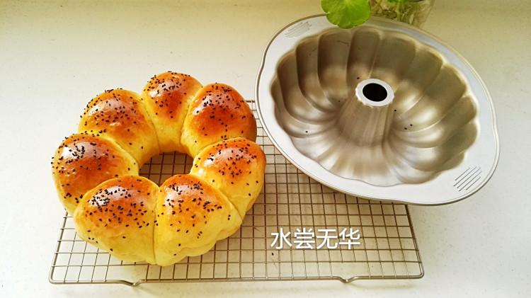 南瓜花朵面包步骤15