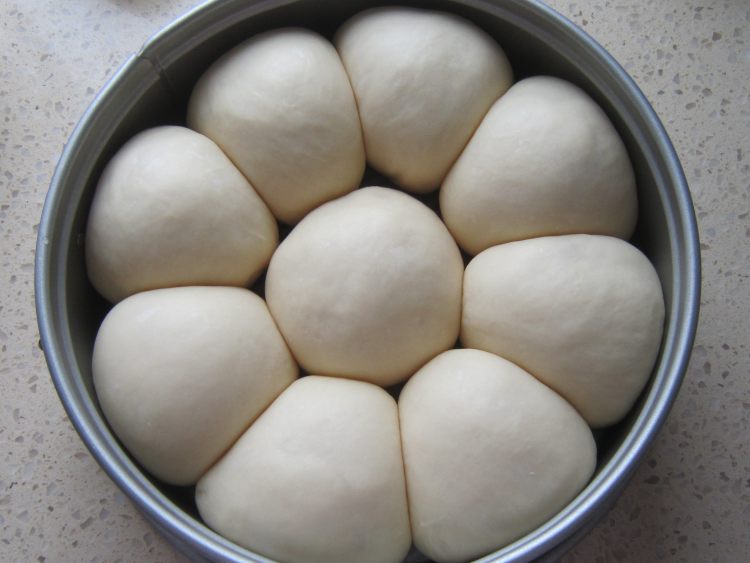 淡奶油杏仁片餐包步骤7