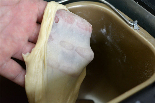蔓越莓椰蓉面包步骤3