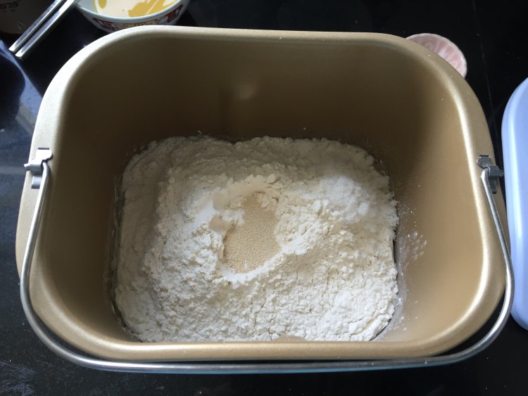 可可紫薯手撕卷步骤1
