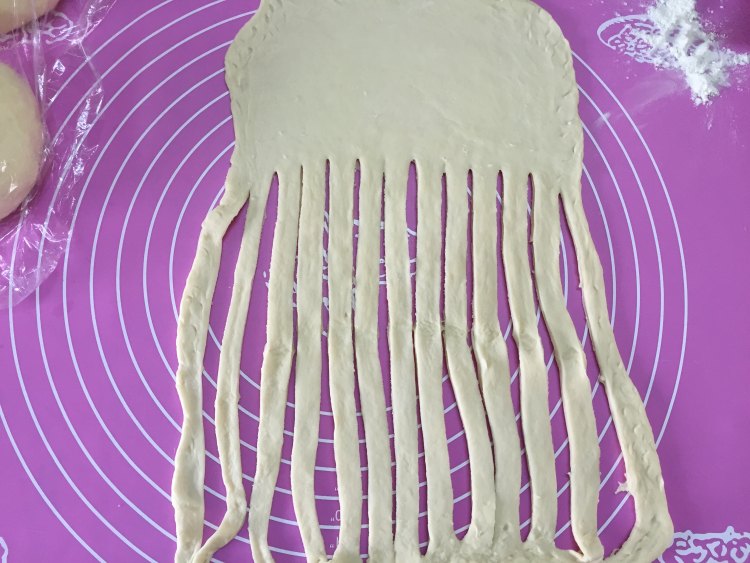 可可紫薯手撕卷步骤7