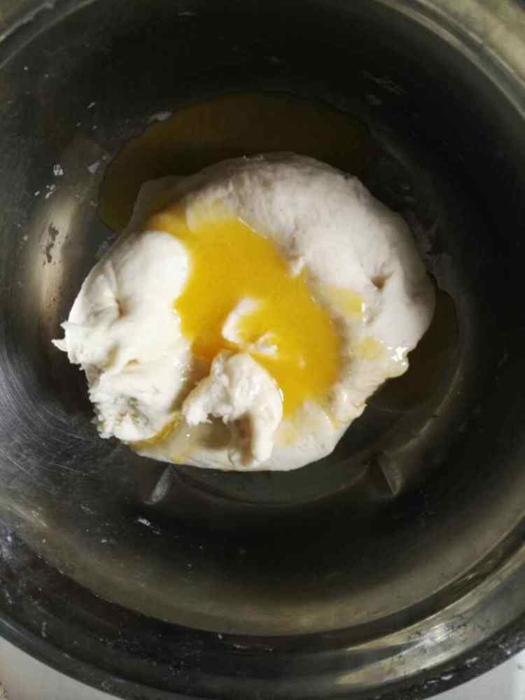 椰香红豆手撕面包步骤5