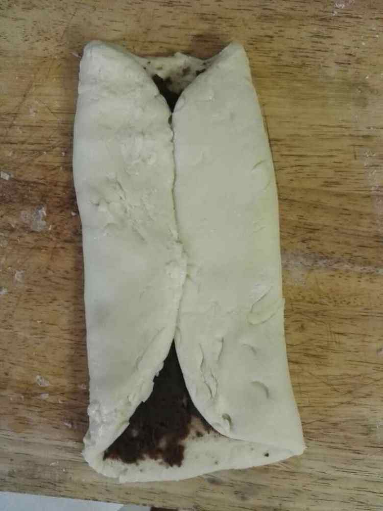 椰香红豆手撕面包步骤17