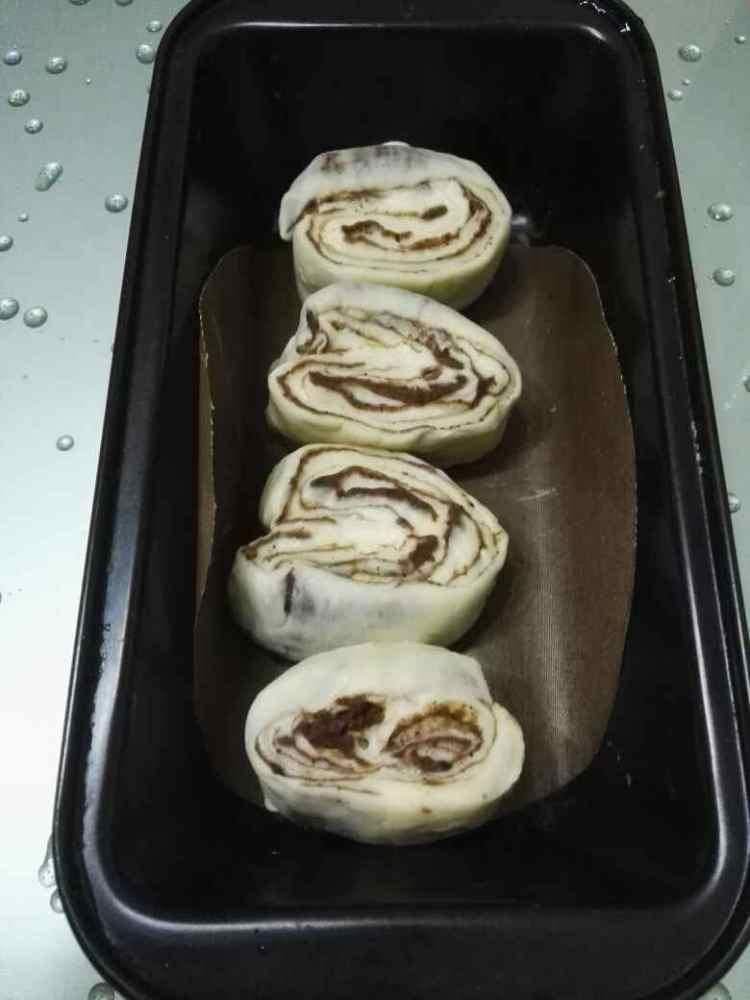 椰香红豆手撕面包步骤21