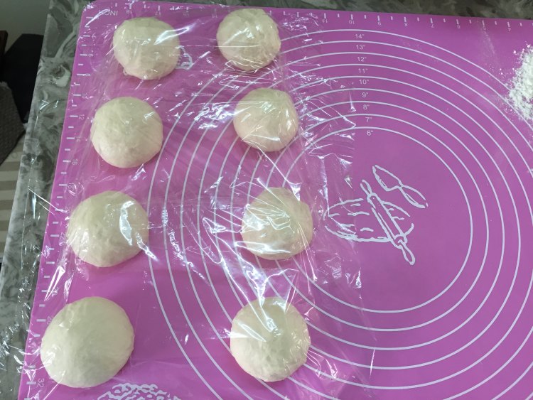 卡仕达蜜豆包步骤5