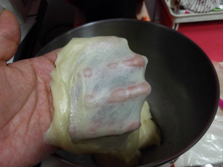挤挤面包之双色小熊步骤3