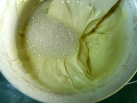 绿茶白巧奶酪包步骤9