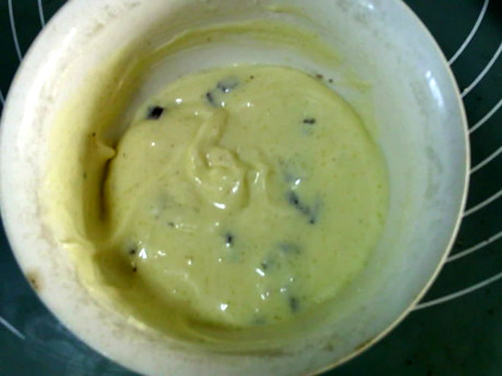 绿茶白巧奶酪包步骤11
