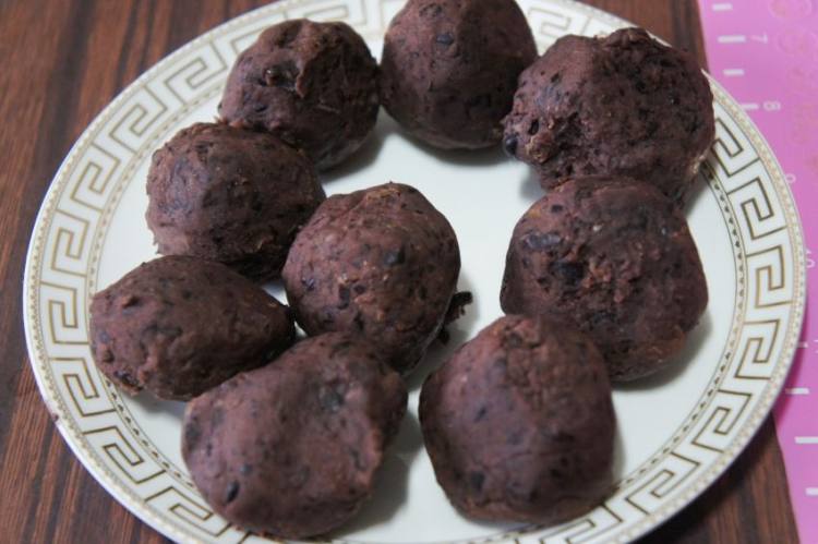黑豆沙馅花式面包步骤4