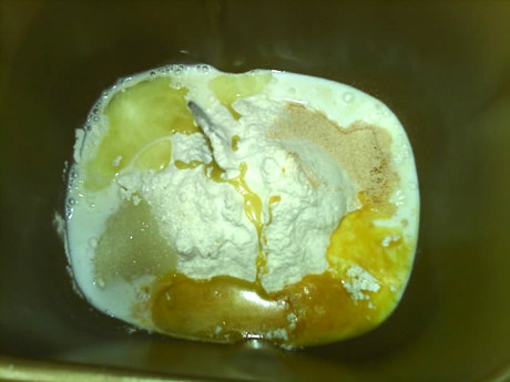 奶酪面包蛋糕步骤2