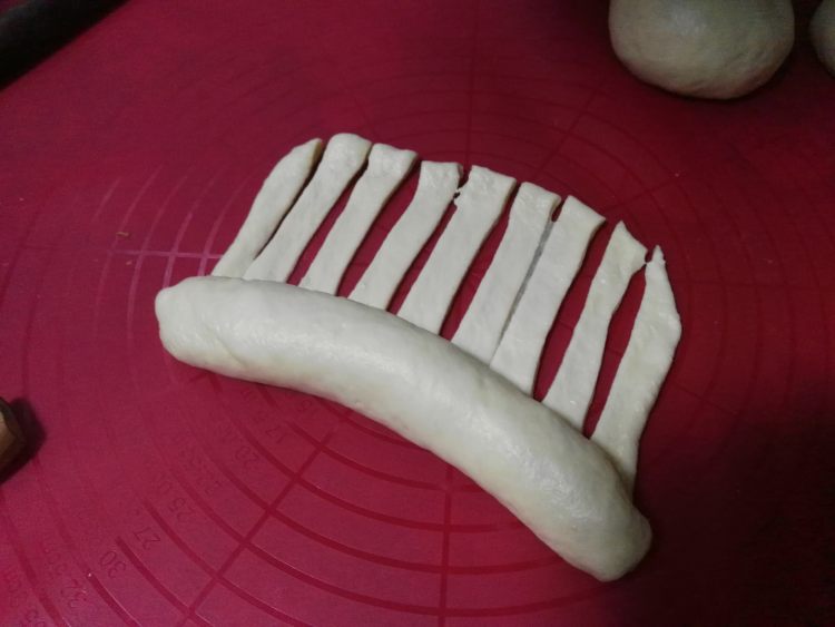 肉松毛毛虫面包步骤12