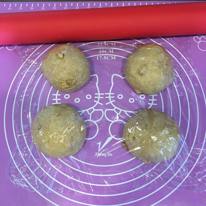 黑糖核桃全麦面包步骤6
