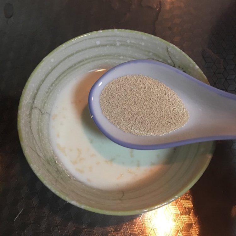 小麦紫薯包步骤3
