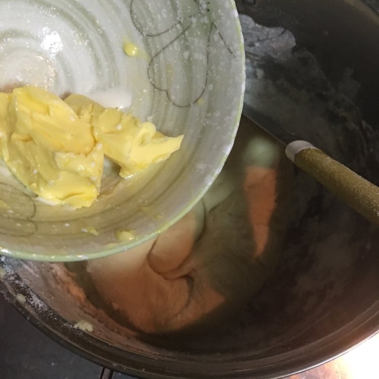小麦紫薯包步骤13