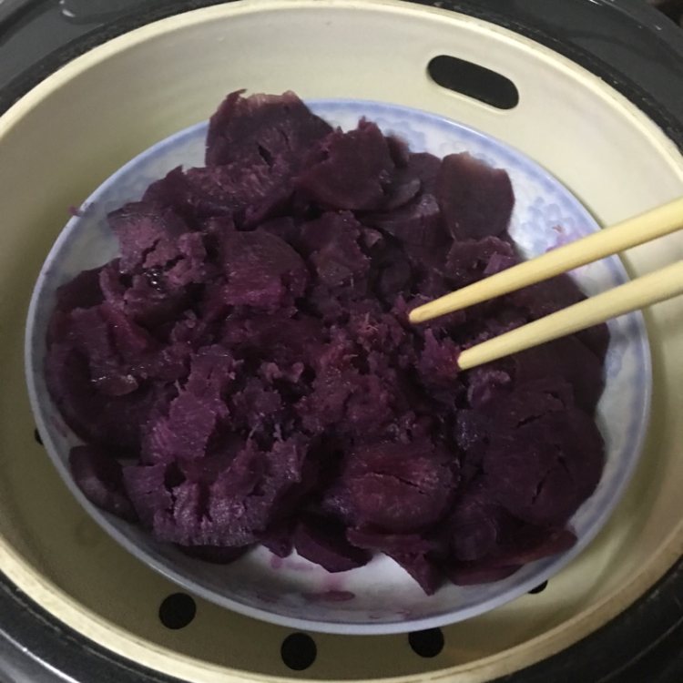 小麦紫薯包步骤14