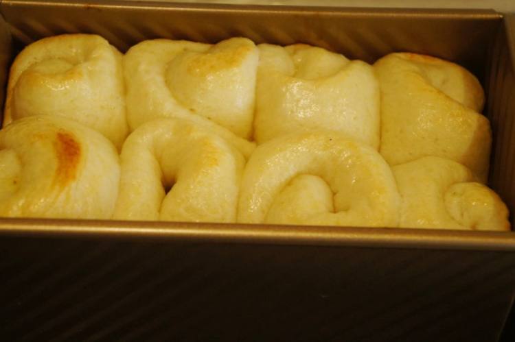 黑豆沙馅土司面包步骤9