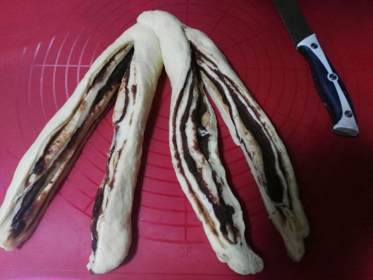 豆沙吐司步骤15