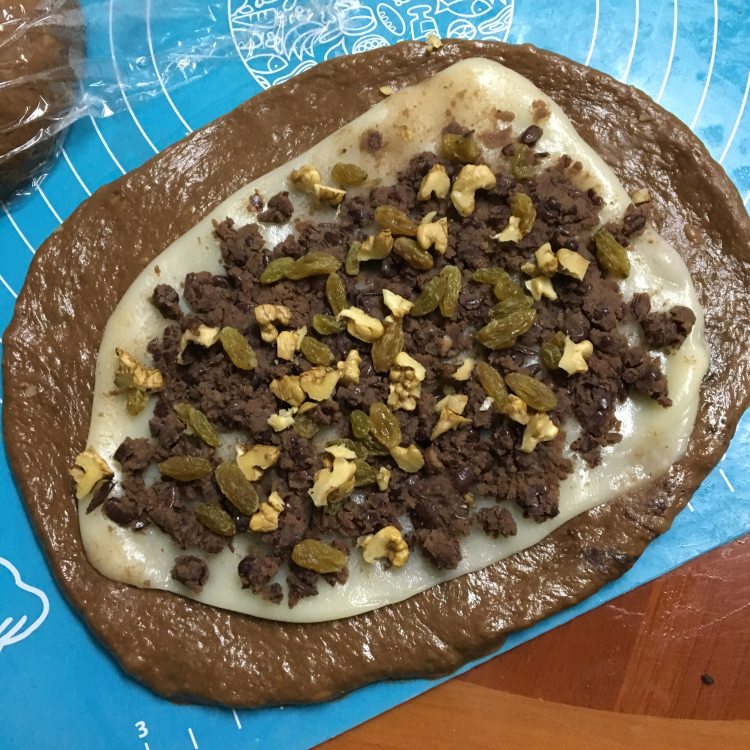 麻薯可可软欧步骤9