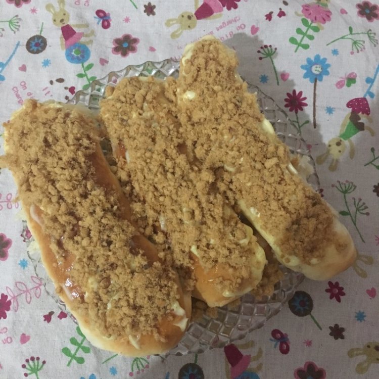 酸奶肉松包步骤9