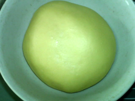 蔓越莓乳酪小餐包步骤12