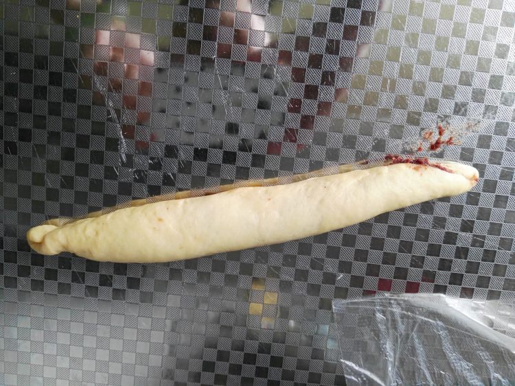 豆沙面包圈步骤9