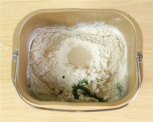 蜂蜜抹茶面包步骤3