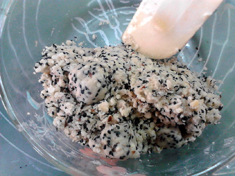 菠萝蜜核芝麻蜂蜜饼干步骤7